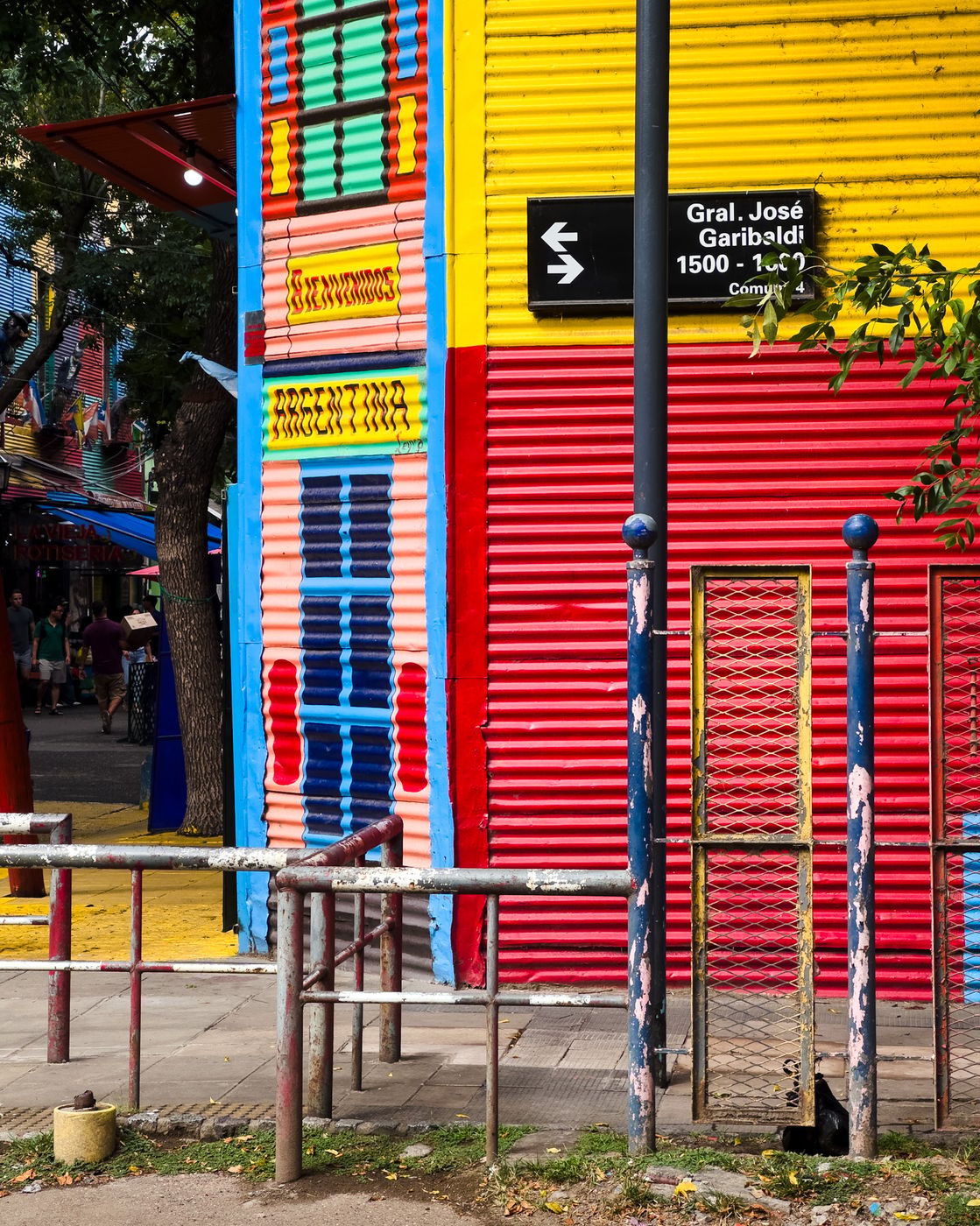 La Boca, Calle Garibaldi, Argentina