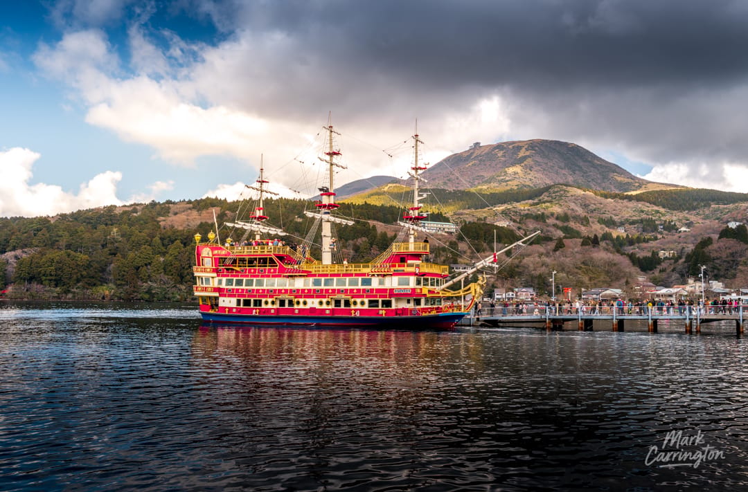 Lake Ashi and the Hakone Shrine, Japan
