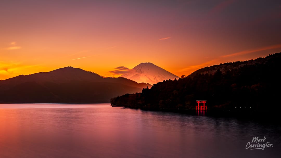 Lake Ashi and the Hakone Shrine, Japan