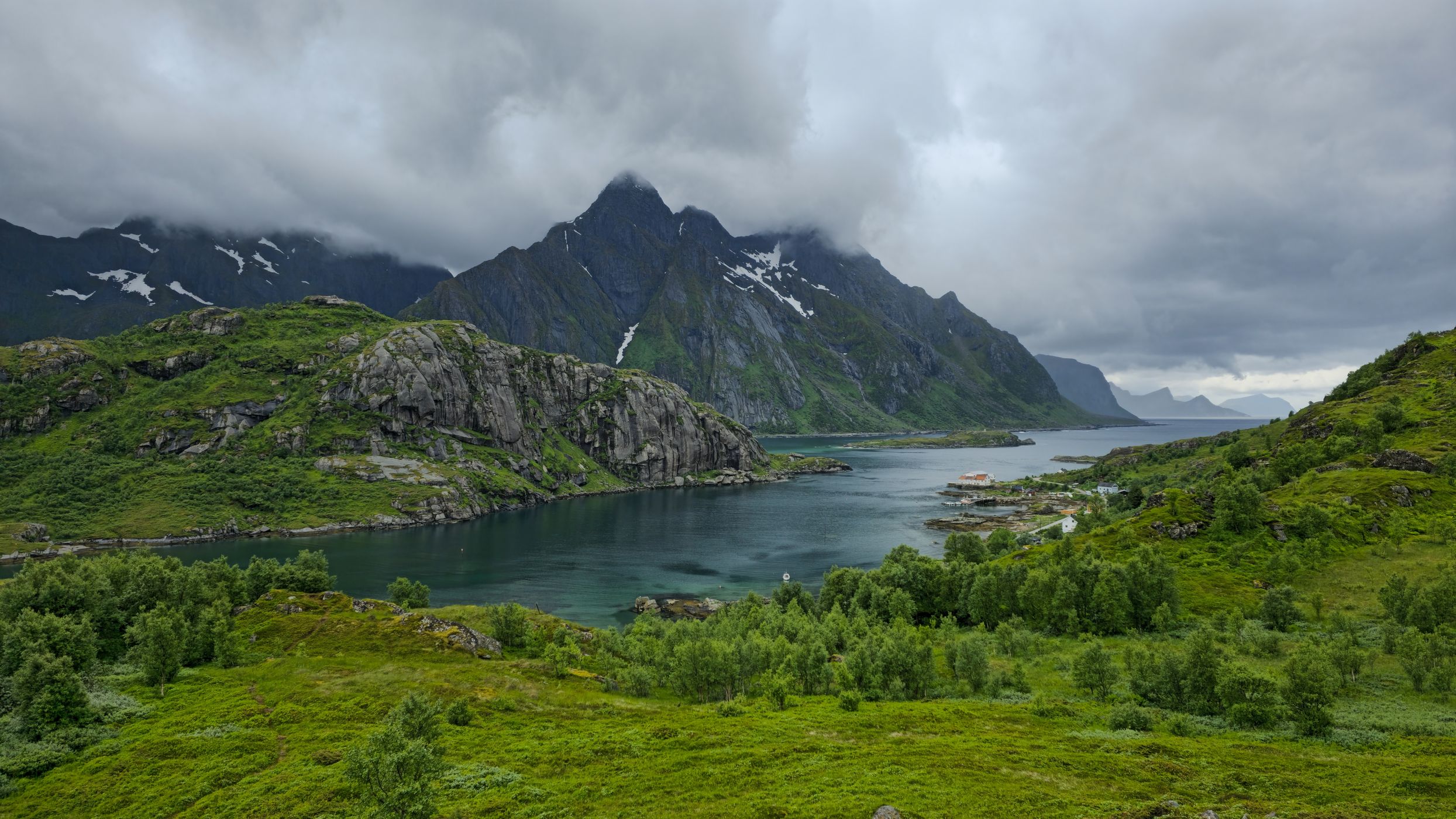Lofoten Fjord, Norway