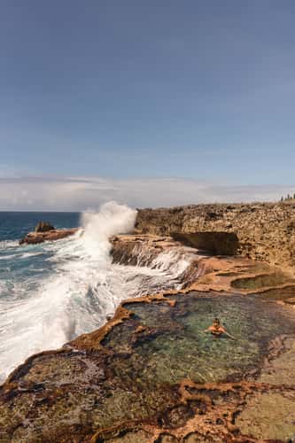 Marmites of Lifou - natural pools