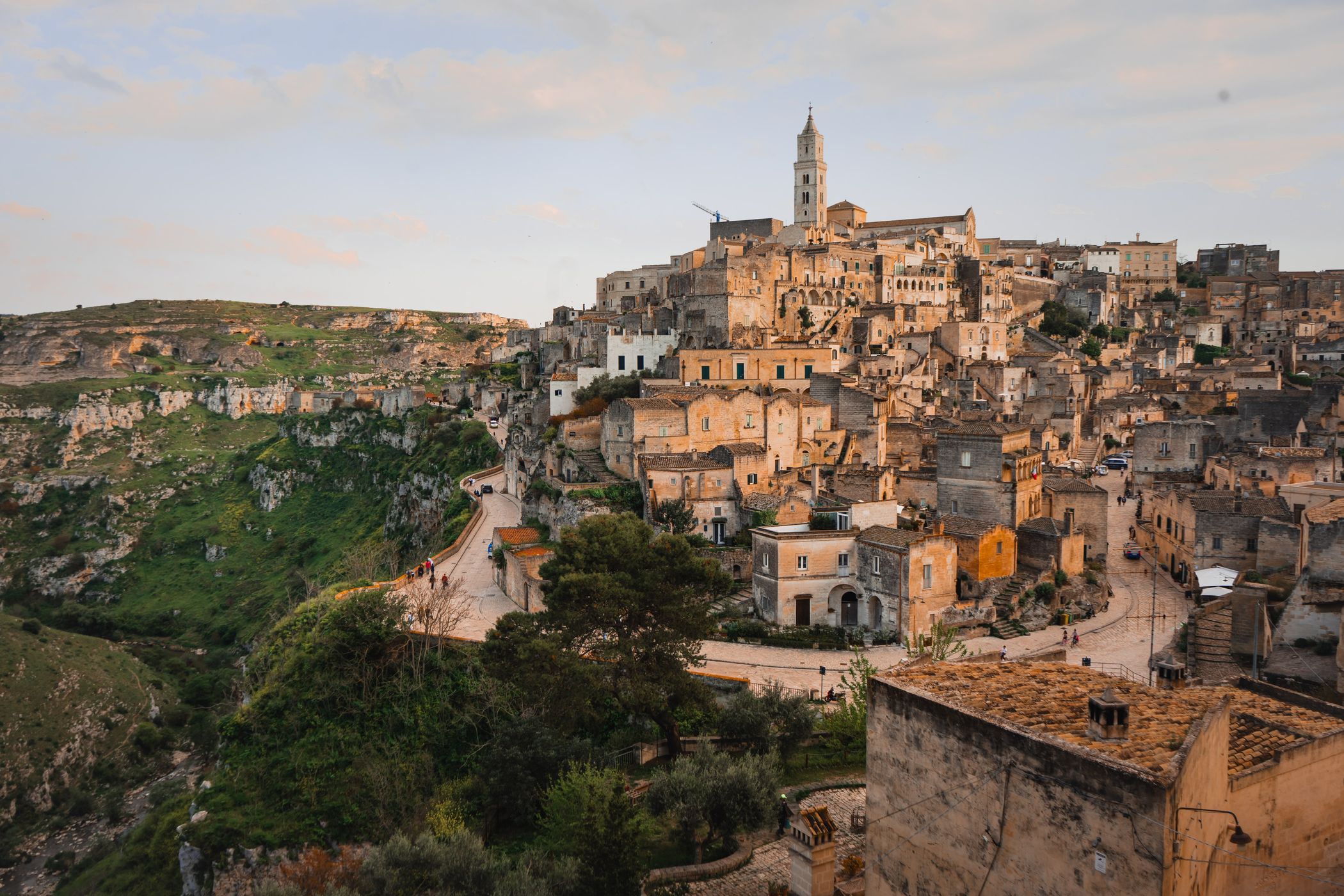 Matera from Chiesa di Sant'Agostino, Italy