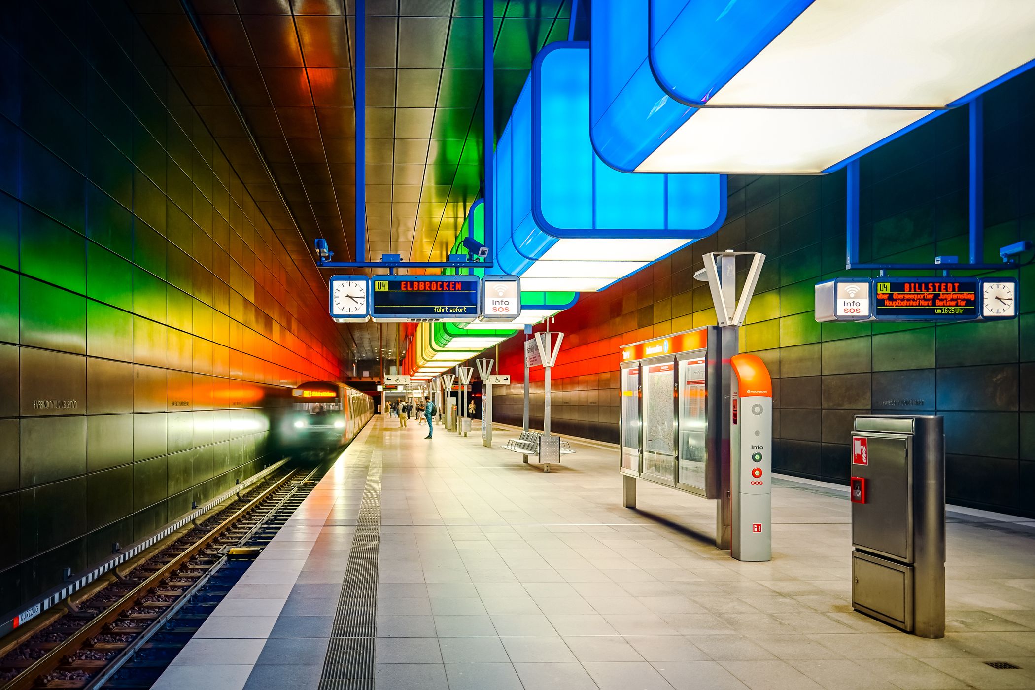 Metro Station, HafenCity Universität Hamburg, Germany