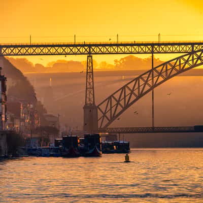 Mirador Cais de Gaia Ponte D. Luis, Portugal