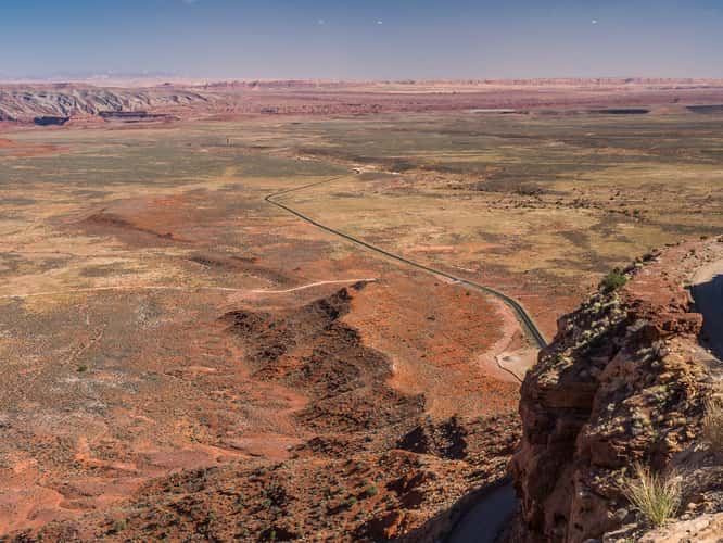 Moki Dugway,, Mexian Hat, Utah