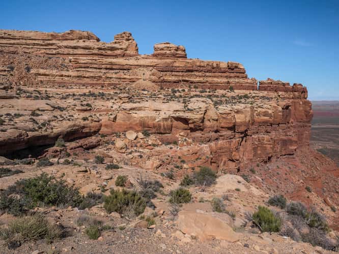 Moki Dugway,, Mexian Hat, Utah