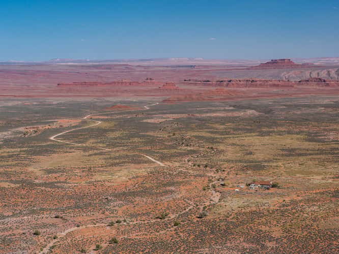 Moki Dugway,, Mexian Hat, Utah