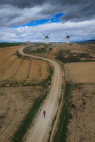 Molinos de Viento, Tembleque (drone)
