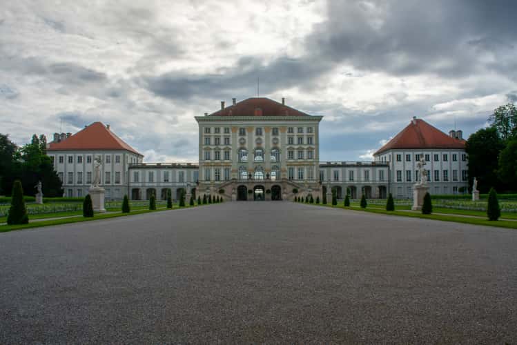 Morning glow over the Nymphenburg Palace, Munich