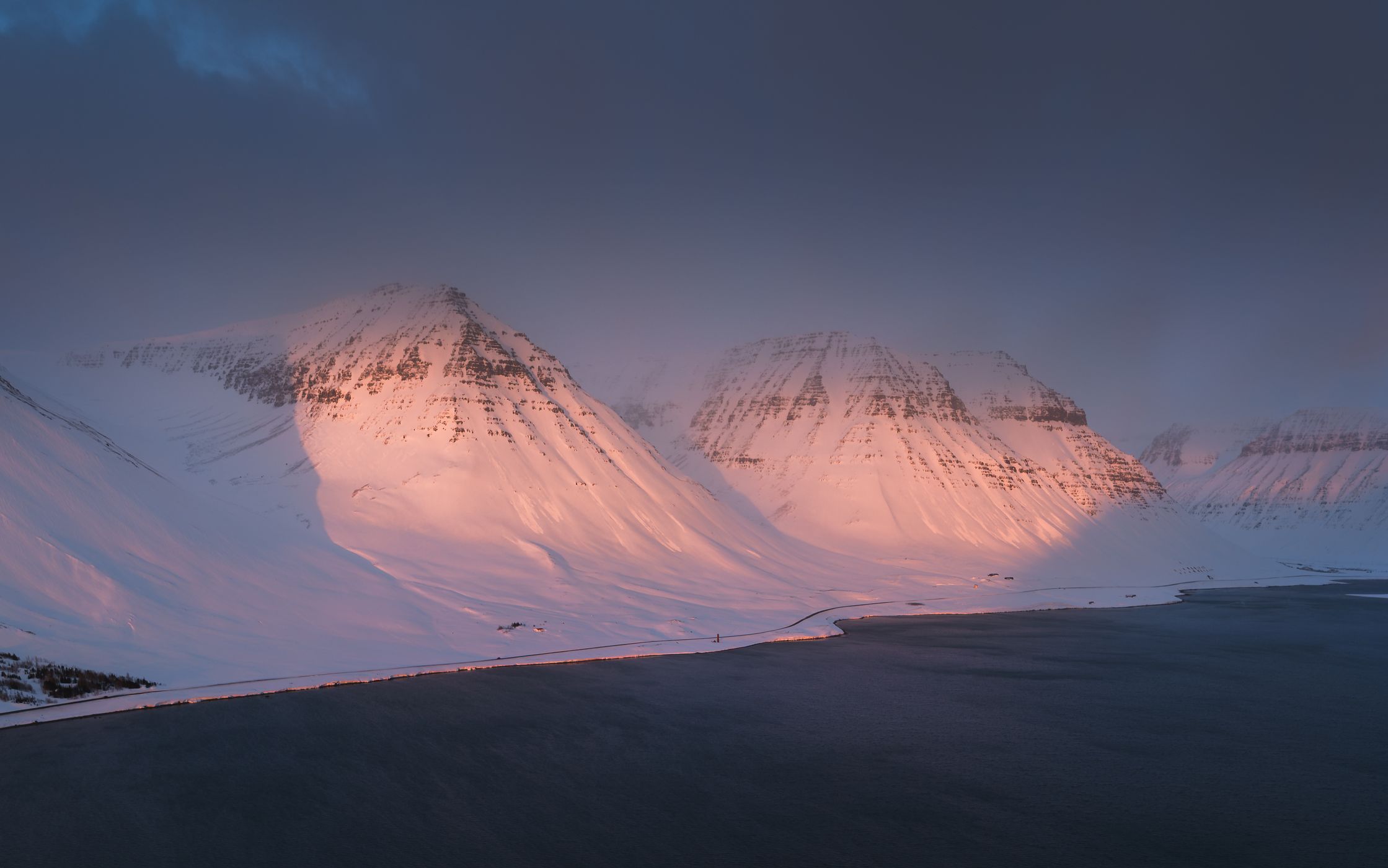 Mountains at Flateyri, Iceland