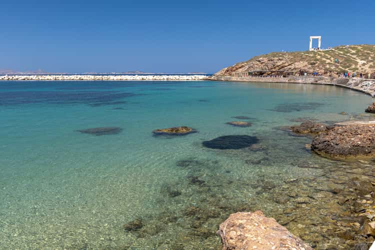 Naxos Greece Pier