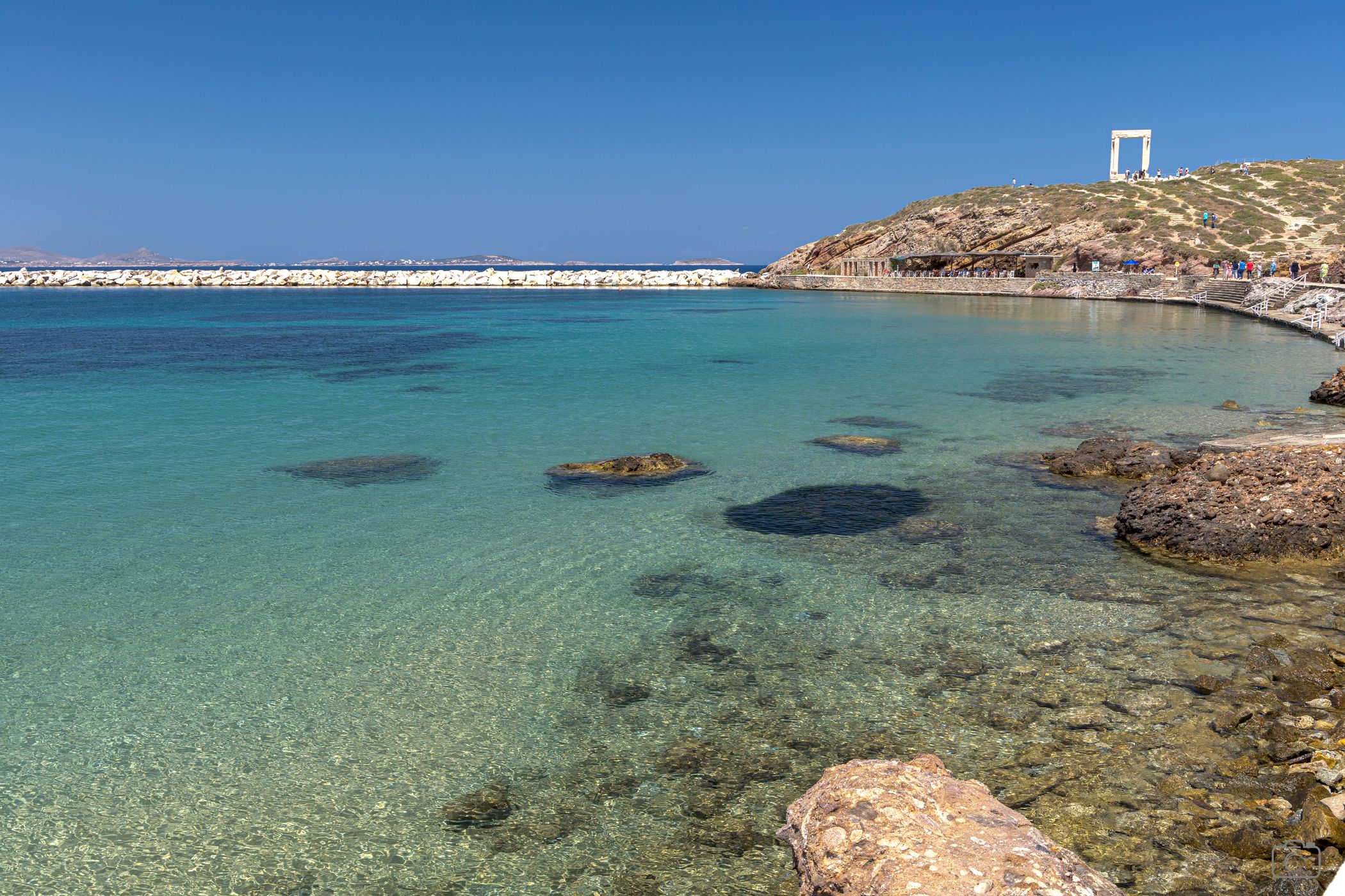 Naxos Greece Pier, Greece
