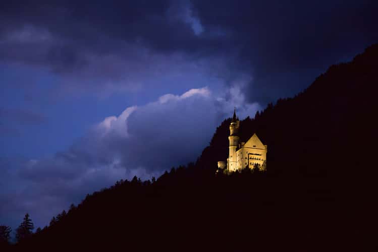 Neuschwanstein Castel from the Parking place