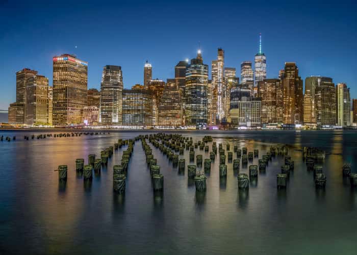 New York City Skyline from Pier 1, Brooklyn