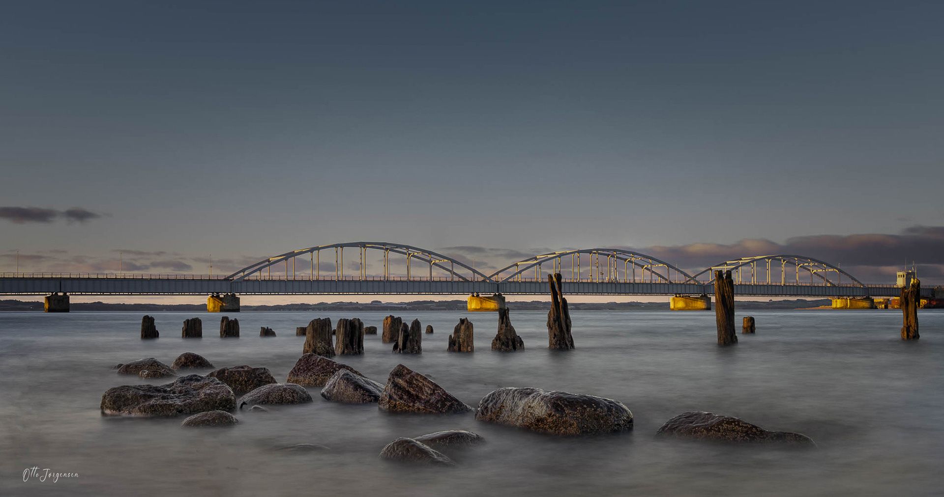 Oddesund broen, Denmark
