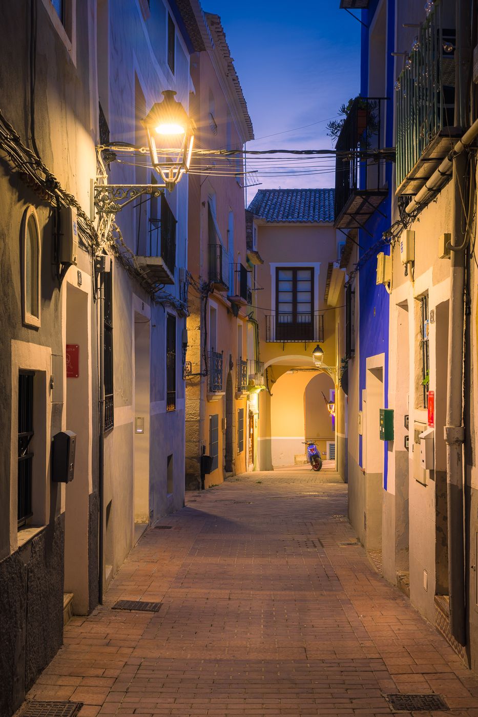 Old town, La Villajoyosa, Spain