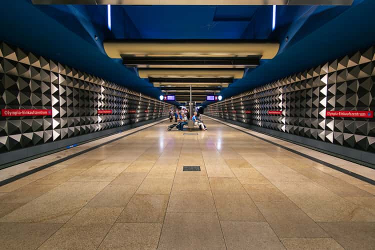 Olympia-Einkaufszentrum Station, Munich