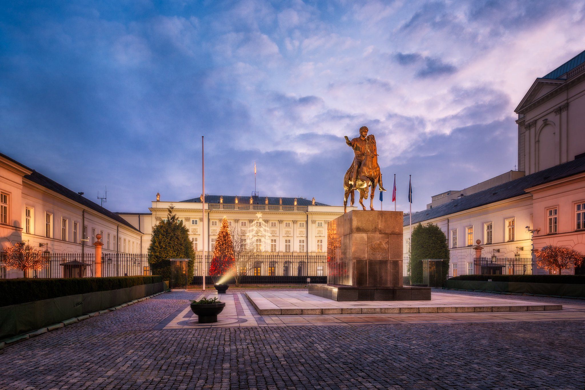 Presidential Palace in Warsaw, Poland