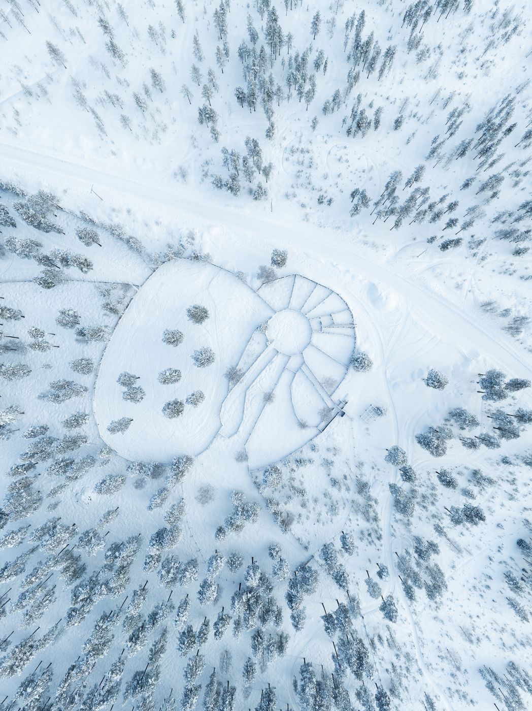 Reindeer park, Finland