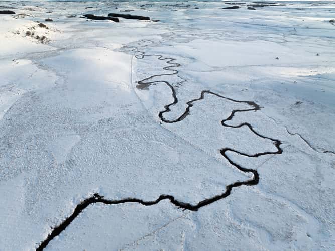 River streams of the Aubrac plateau