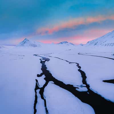 Riverbed Þingeyri Airport, Iceland