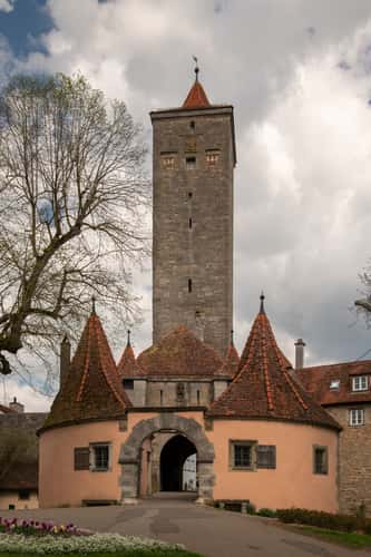Rothenburg ob der Tauber, Castle Gate