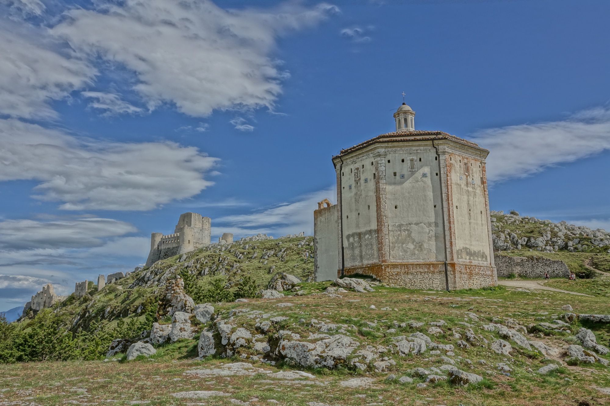 Santa Maria della Pietà church in Gran Sasso NP, Italy