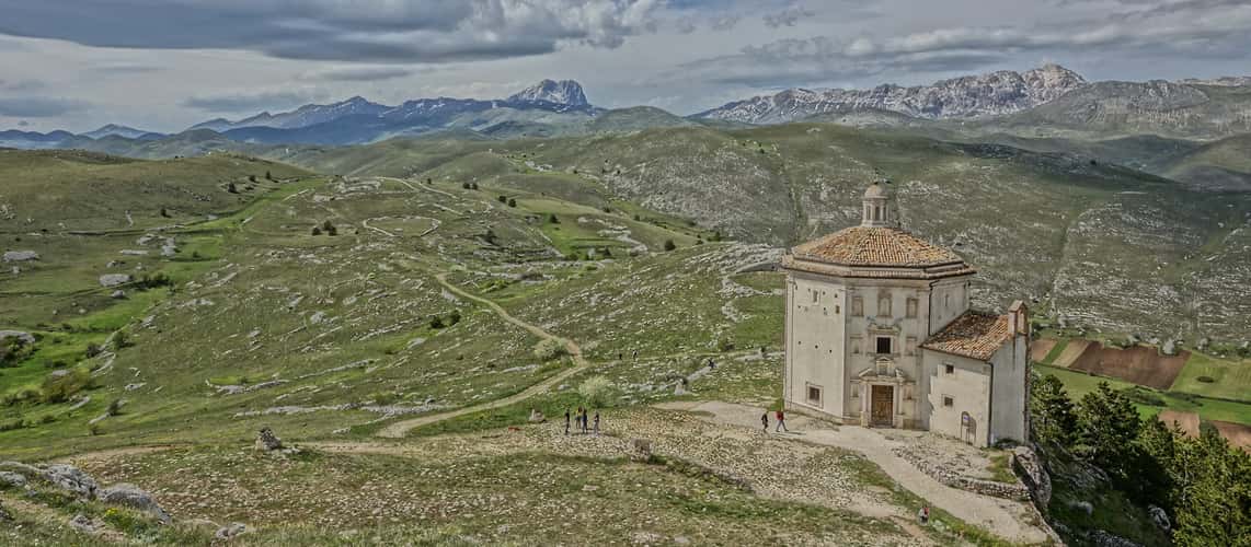 Santa Maria della Pietà church in Gran Sasso NP