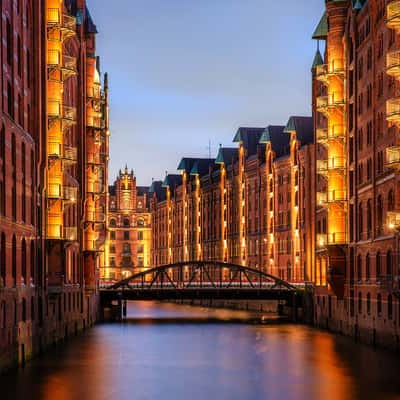 Speicherstadt, Hamburg, Germany