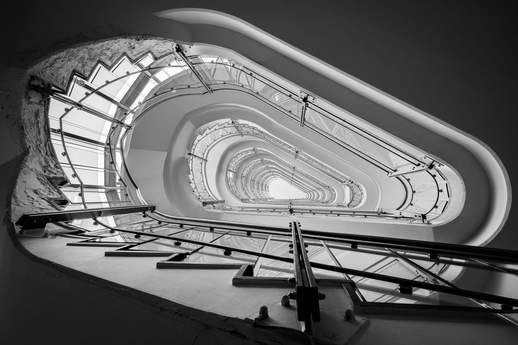 Stairs Steigenberger Hotel, Hamburg, Germany