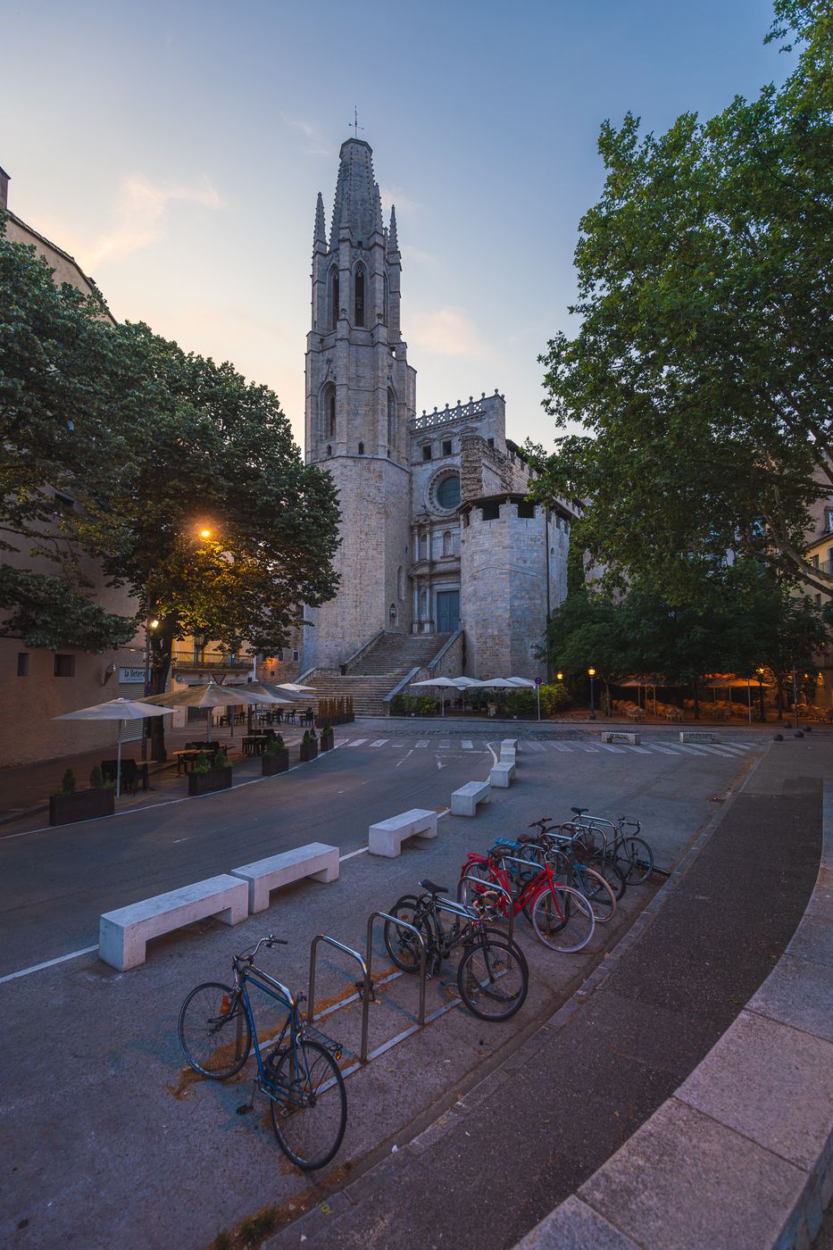 The Historical City Center of Girona, Spain
