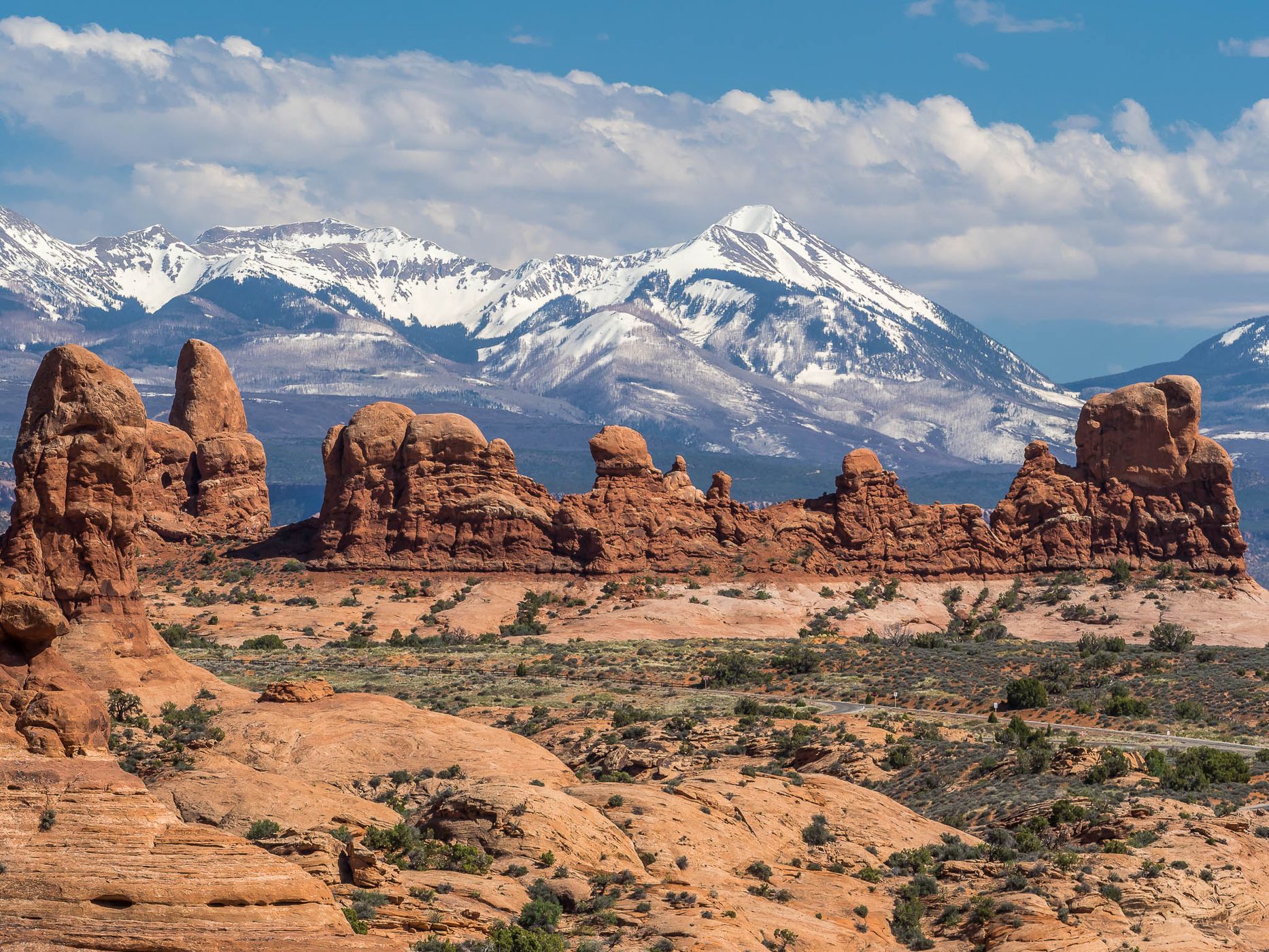 The Windows Section in Arches NP, USA