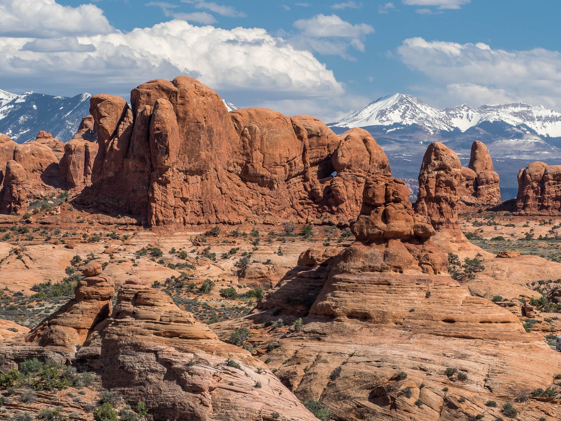 The Windows Section in Arches NP, USA
