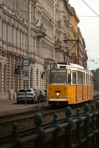 Tram in Budapest