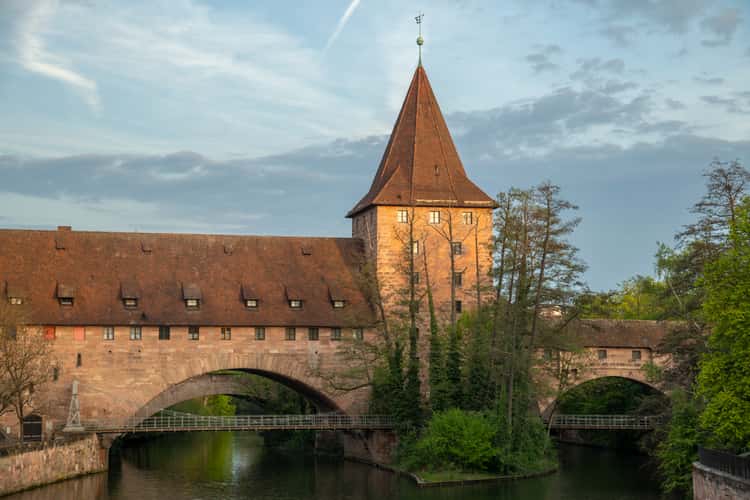 View of Schlayertower, Nuremberg