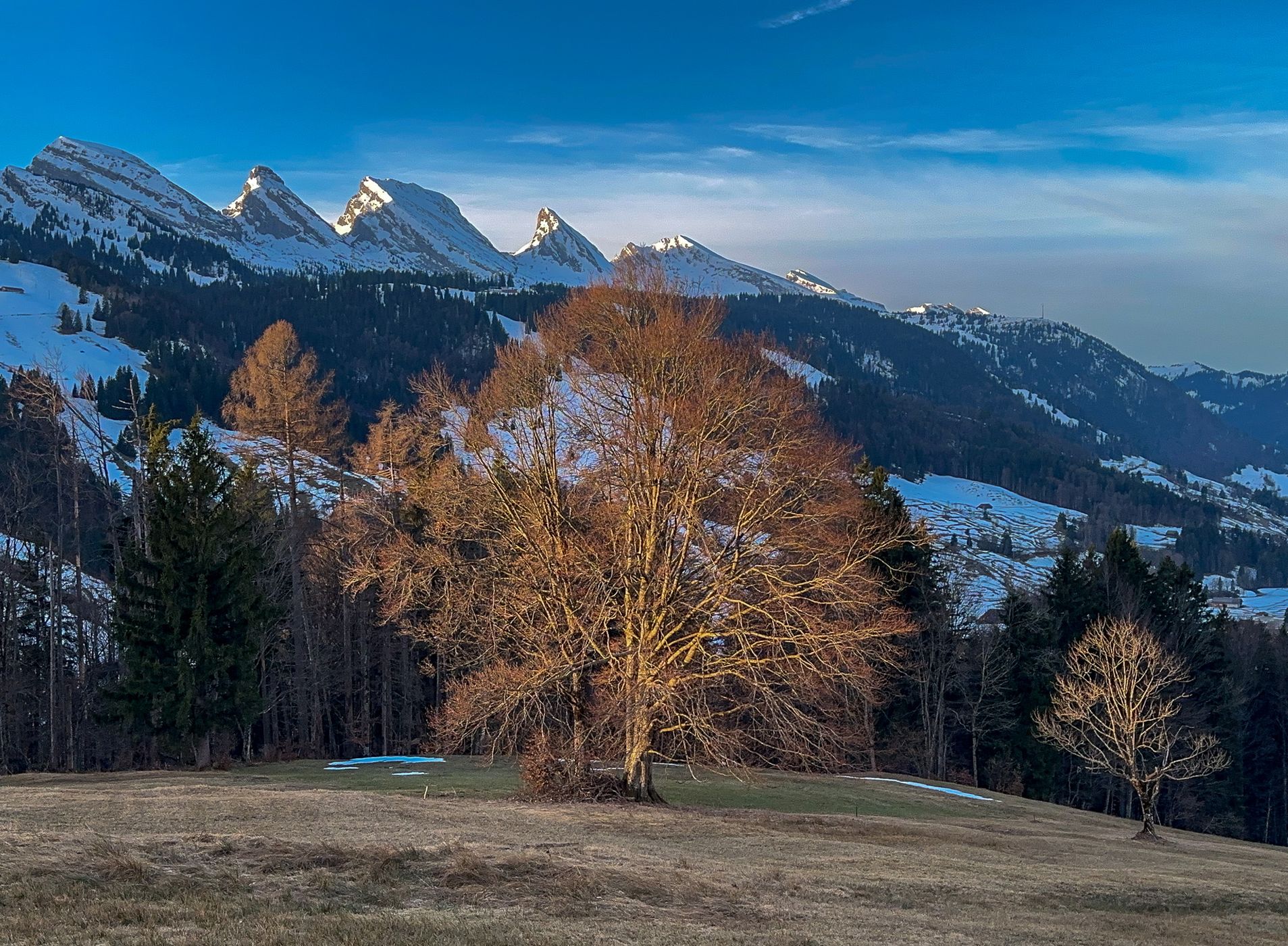 View on Churfirsten, Switzerland
