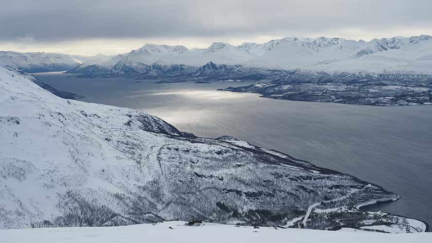 View to Lyngen Alps