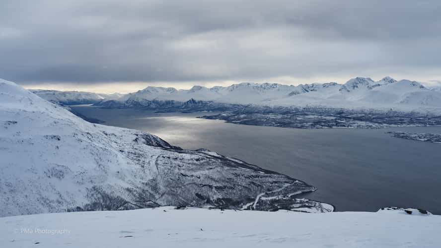 View to Lyngen Alps