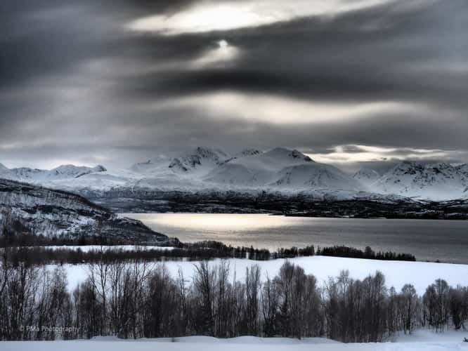 View to Lyngen Alps