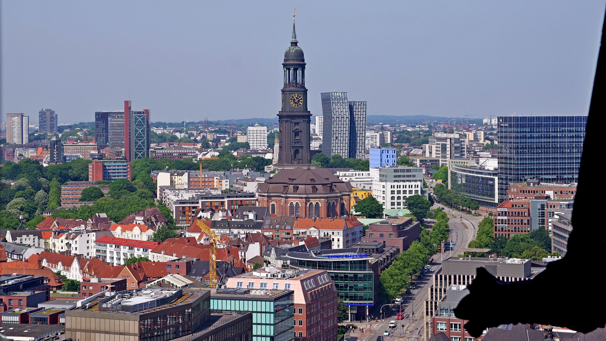 Views from St. Nikolai, Germany