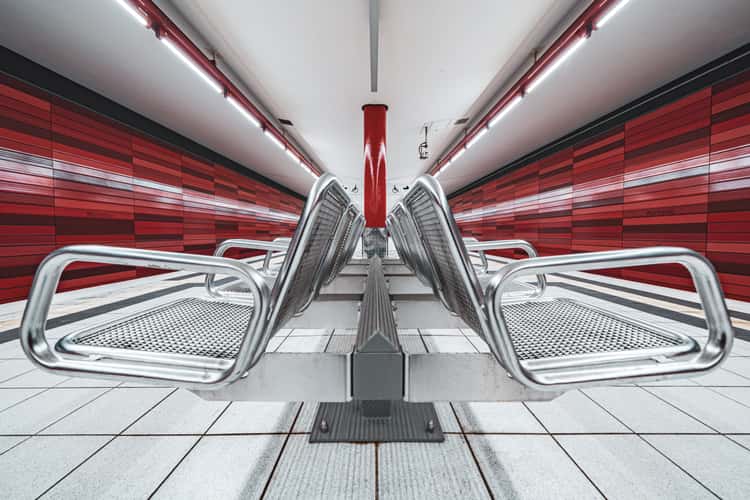 Wartenau - Subway Station, Hamburg