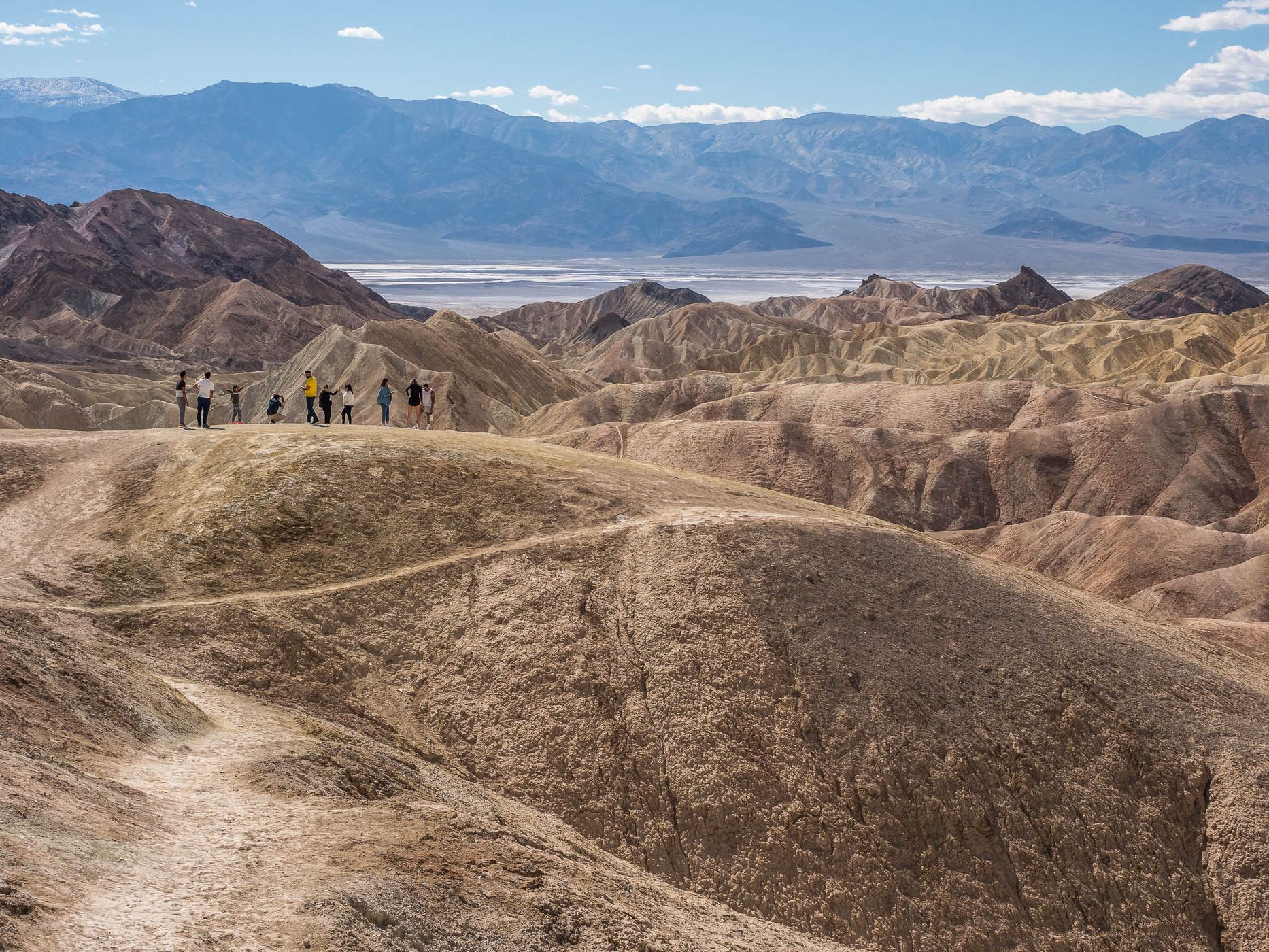 Zabriskie Point, Death Valley, USA