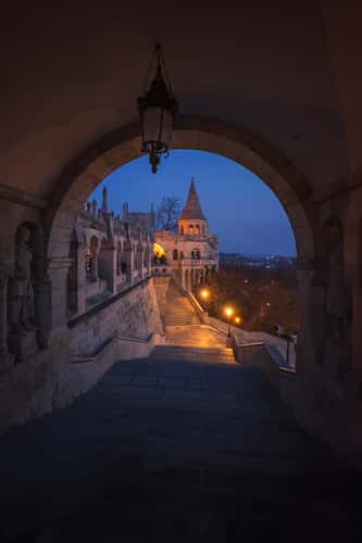 A part of the Fishermans bastion
