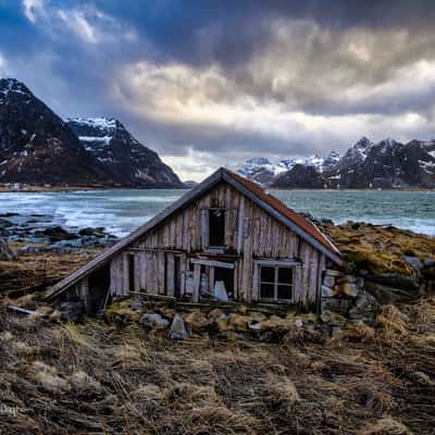 Abandoned boathouse, Varied, Norway