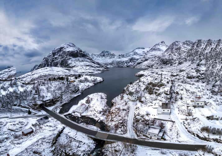 Agvatnet, Å I Lofoten,