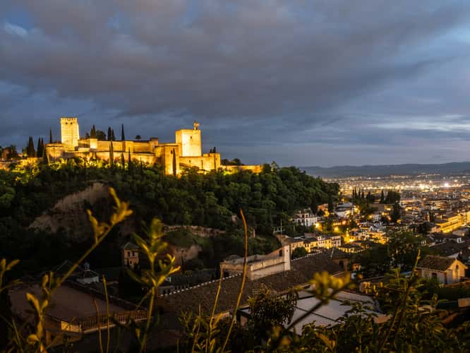 Alhambra overlooking Granada