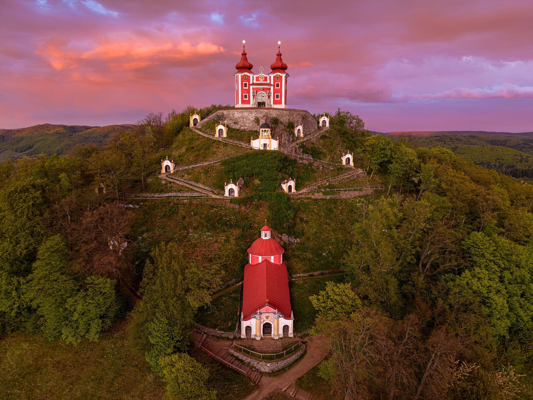 Banska Stiavnica Calvary, Slovakia (Slovak Republic)