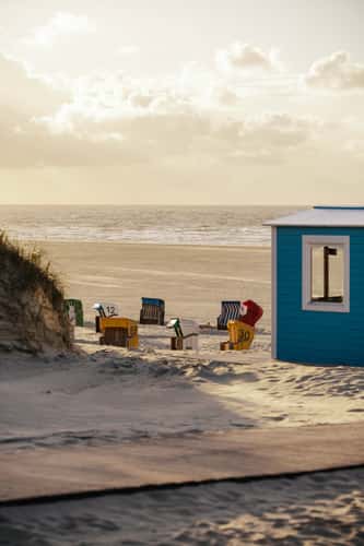Beach baskets, Juist