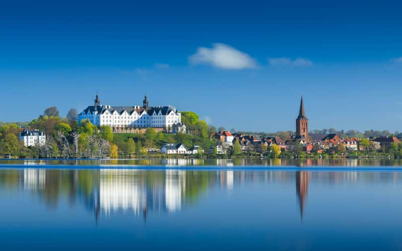 Blick auf das Plöner Schloss