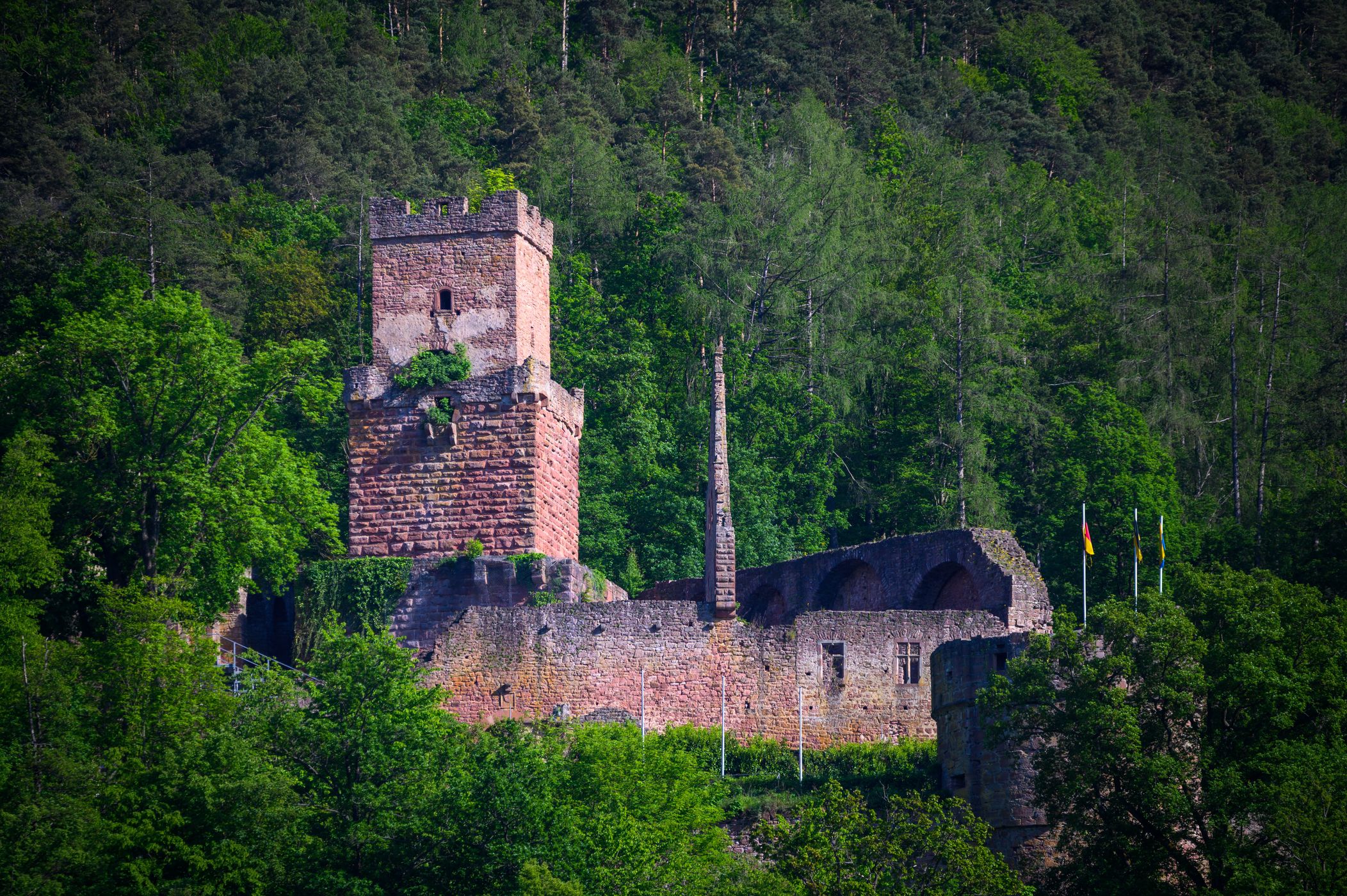 Burgruine Freudenburg, Germany